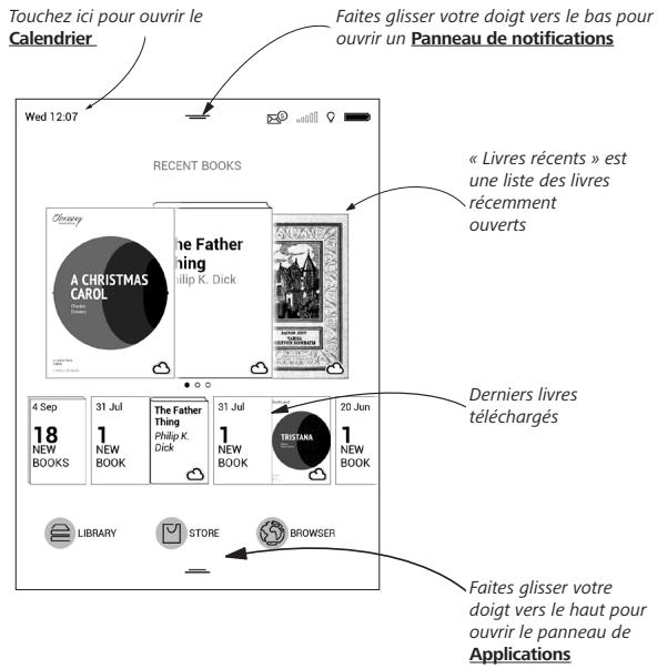 POCKETBOOK INKPAD 3 - Gestion de l'appareil - 1