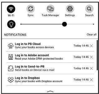 POCKETBOOK INKPAD 3 - Menu contextuel... - 2