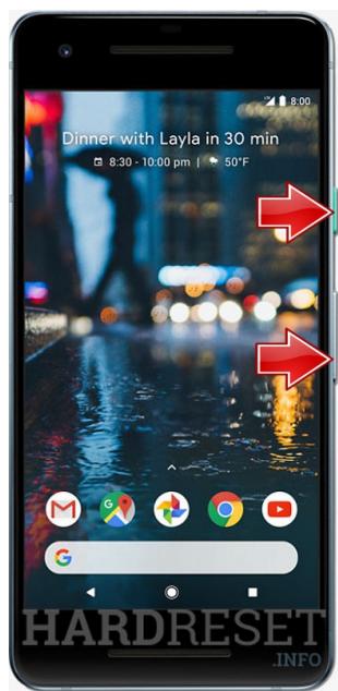 GOOGLE PIXEL 2  -  PIXEL 2 XL -  PIXEL 2 XL LTE - First method: - 2