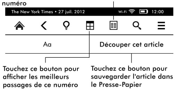 AMAZON KINDLE PAPERWHITE - Barres d'outils - 3