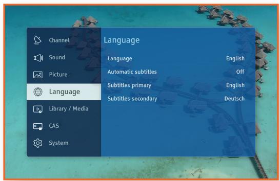 SAMSUNG GX-SM650SJ - LANGUAGE - 1