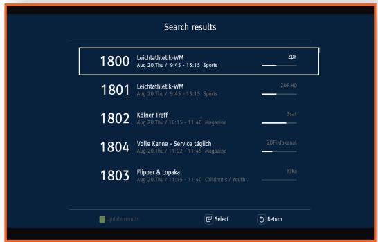 SAMSUNG GX-SM650SJ - Searching programs - 2