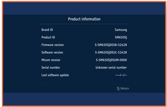 SAMSUNG GX-SM650SJ - Product information - 1