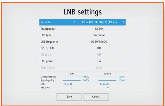 SAMSUNG GX-SM650SJ - LNB Settings - 1