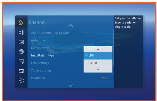 SAMSUNG GX-SM650SJ - Installation type - 1
