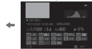 FUJIFILM X-T100 - ■Playback:Electronic Viewfinder/LCD Monitor - 6