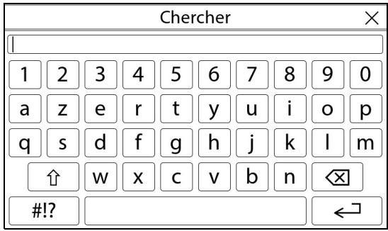 BOOKEEN CYBOOK MUSE HD - CYBOOK MUSE LIGHT - Le clavier virtuel - 1