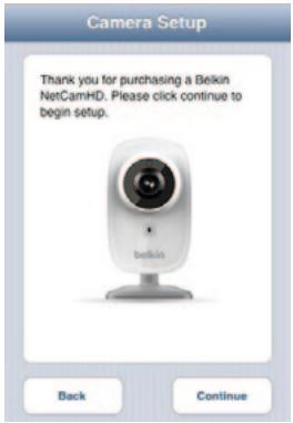 BELKIN F7D7601 - Configuration de votre caméra sans fil depuis un appareil mobile - 6