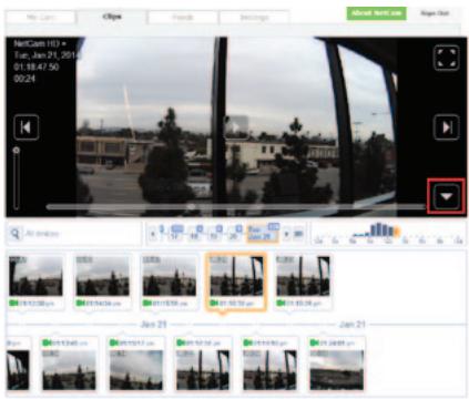 BELKIN F7D7601 - Comment supprimer un clip enregistré dans le nuage - 1