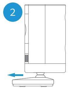 RING STICK UP - Utilisation de la stick up cam sur une table ou une étagère : - 3