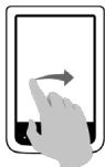POCKETBOOK ULTRA E INK 6 - GESTES en mode lecture - 3