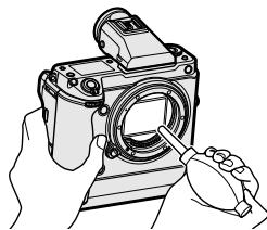 FUJIFILM GFX 100 - Cleaning the Image Sensor - 3