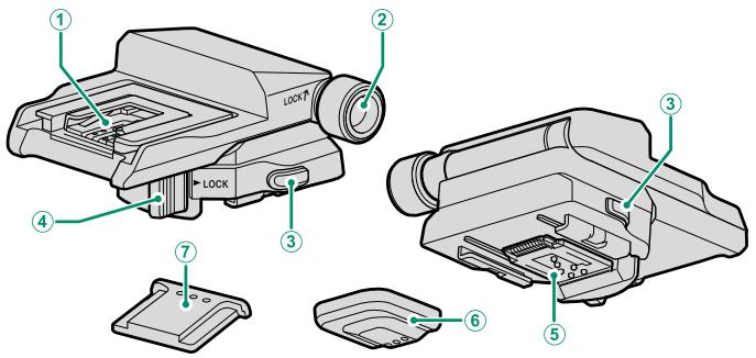 FUJIFILM GFX 100 - Viewfinder Tilt Adapters - 1