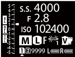 FUJIFILM GFX 100 - Cycling Through Indicators in the Secondary LCD Monitor - 2