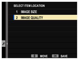 FUJIFILM GFX 100 - MY MENU SETTING - 5