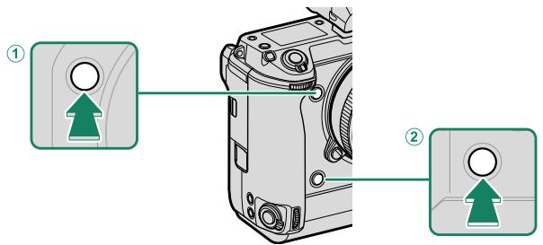 FUJIFILM GFX 100 - Front-of-Camera Function Buttons - 1