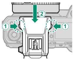 FUJIFILM GFX 100 - -Removing the EVF-TL1 - 1
