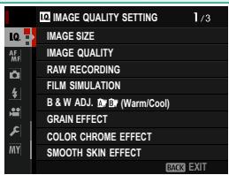 FUJIFILM GFX 100 - Using the Menus - 2