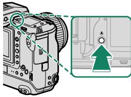 FUJIFILM GFX 100 - The secondary LCD monitor backlight button - 1