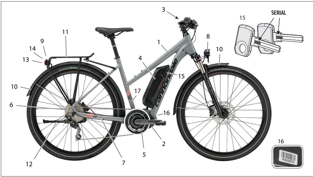 CANNONDALE SYNAPSE NEO 3 - E-Bike Parts - 1