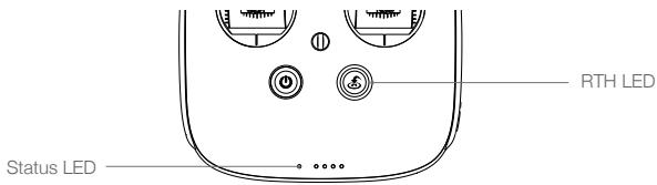 DJI PHANTOM 4 RTK - Remote Controller Status LED - 1