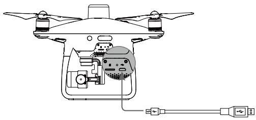 DJI PHANTOM 4 RTK - Micro USB Port - 1