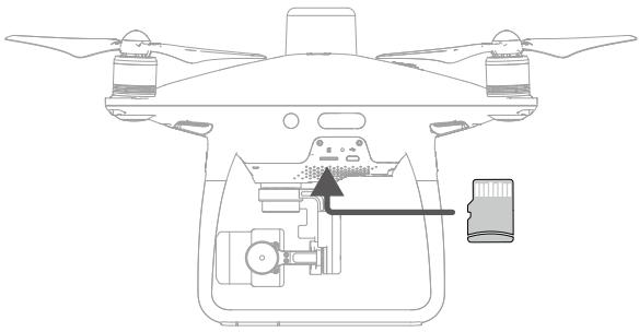 DJI PHANTOM 4 RTK - Camera Micro SD Card Slot - 1