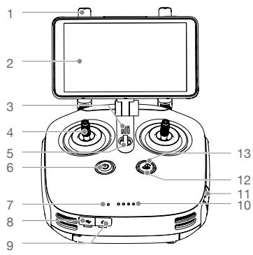 DJI PHANTOM 4 RTK - Remote Controller Overview - 1