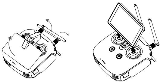 DJI PHANTOM 4 RTK - Unfolding the Remote Controller - 1
