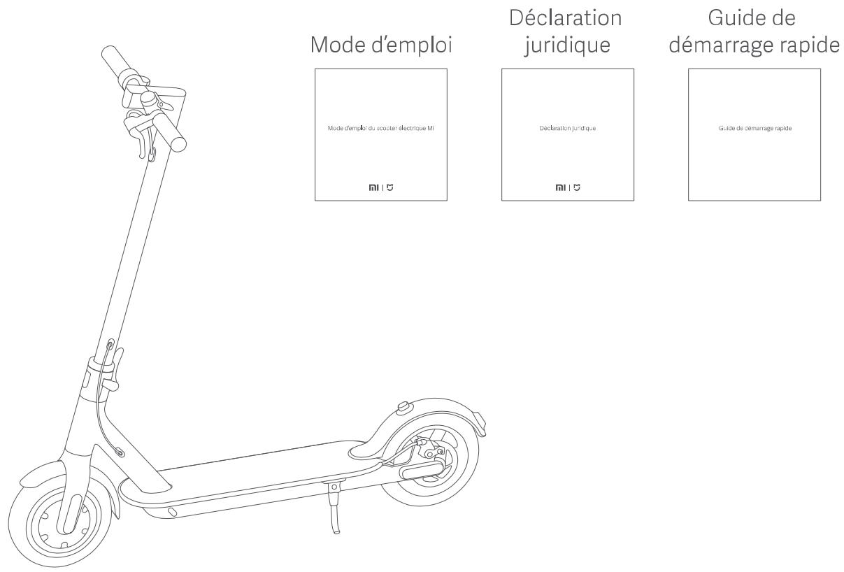 Xiaomi XIAOMI M365 - Contenu du paquet - 1