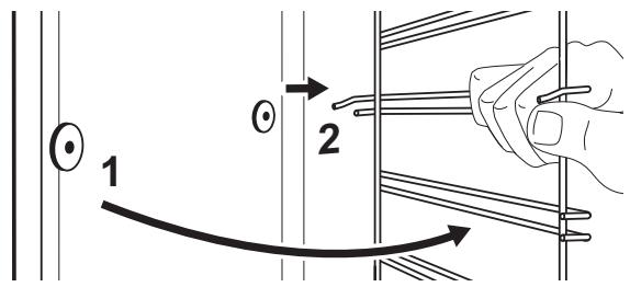 IKEA FINSMAKARE (503.891.40) - Removing the shelf supports - 3