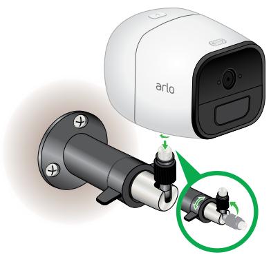 ARLO GO VMA4260 - Pour fixer la caméra au mur: - 2