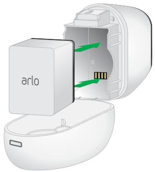 ARLO PRO 2 VMS4330P - To install the battery: - 2