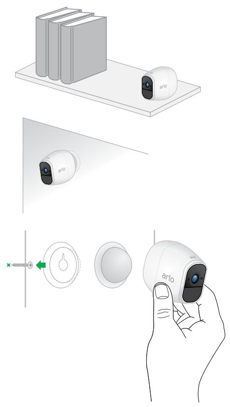 ARLO PRO 2 VMS4330P - To mount your camera to the wall: - 1