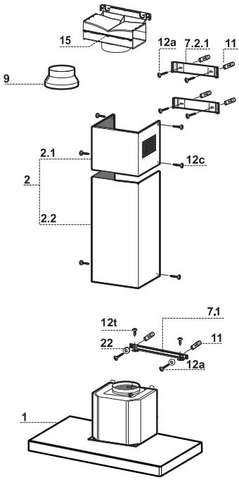 FRANKE 487641 - Encombrement - 3