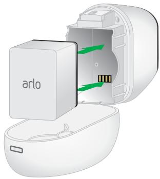ARLO PRO 2 VMC4030P - To install the battery: - 2