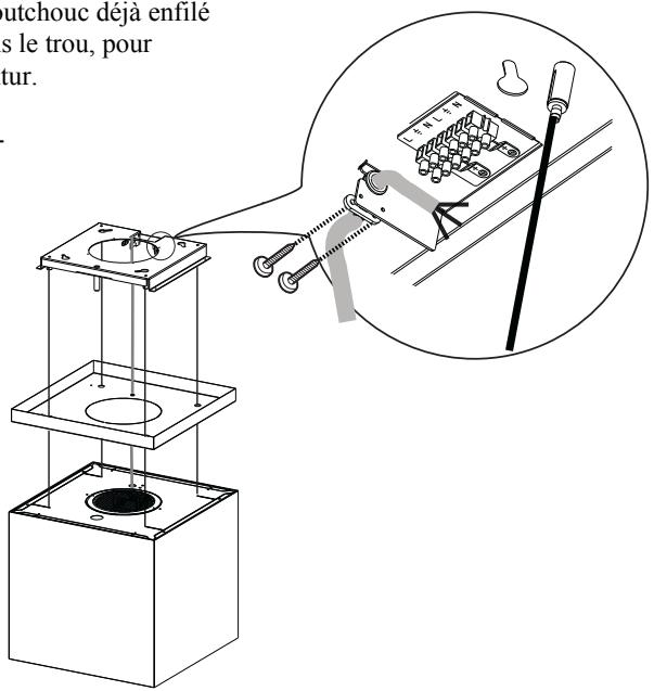 FABER LYBRA - Fixation du cable d'alimentation - 1