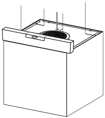 FABER LYBRA - Nivellement de la HOTTE - 1