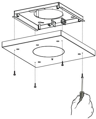 FABER LYBRA - Montage du couvercle de la PLAQUE - 1