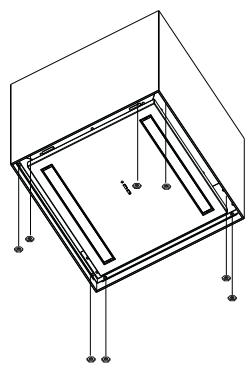 FABER LYBRA - Fixation des VITRES - 3