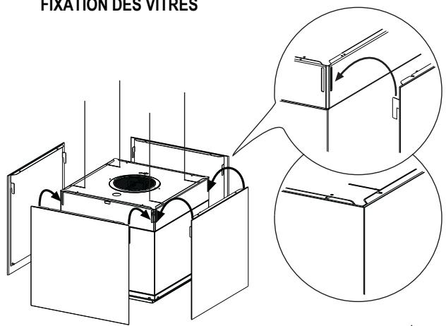 FABER LYBRA - Fixation des VITRES - 1