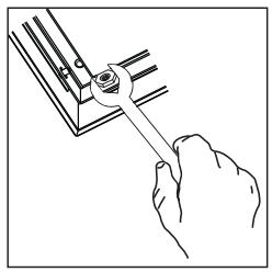 FABER LYBRA - Fixation des VITRES - 4