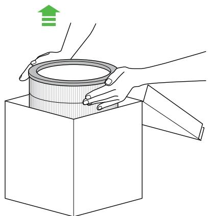 DYSON PURE LINK COOL TOWER - Replacing the filter unit - 6