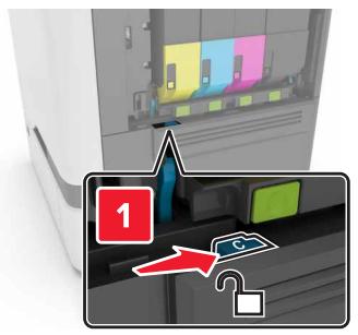 LEXMARK CS727DE - Remplacement du module de transfert - 4