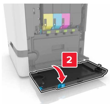 LEXMARK CS727DE - Installation d'un disque dur sur l'imprimante - 11