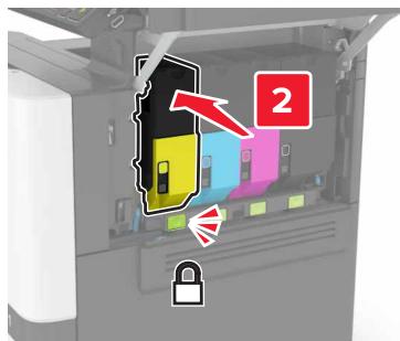 LEXMARK CS727DE - Déballez la nouvelle cartouche de toner. - 2