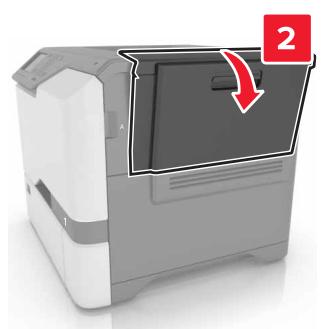 LEXMARK CS727DE - Ouvrez la porte B. - 2