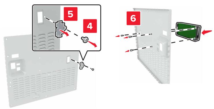 LEXMARK CS727DE - Installation d'un port de solutions interne - 10