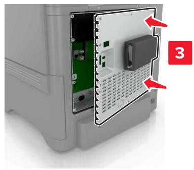 LEXMARK CS727DE - Installation d'un port de solutions interne - 12