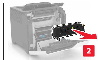 LEXMARK CS727DE - Remplacement de l'unité de fusion - 5